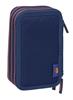 Imagen de Plumier Triple 37 Pcs F.C.Barcelona 2ª Equipacion 12,5X19,5X5,5Cm