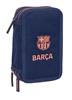 Imagen de Plumier Triple 37 Pcs F.C.Barcelona 2ª Equipacion 12,5X19,5X5,5Cm