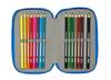 Imagen de Plumier Triple 37 Pcs Batman Preescolar 12,5x19,5x5,5 Cm