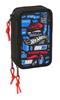 Imagen de Plumier Triple 37 Pcs Hot Wheels 12,5x19,5x5,5 Cm
