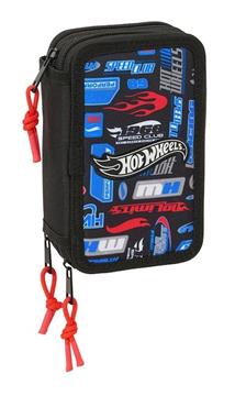 Imagen de Plumier Triple 37 Pcs Hot Wheels 12,5x19,5x5,5 Cm