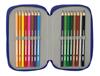 Imagen de Plumier Triple 37 Pcs Atco. De Madrid 12,5x19,5x5,5 Cm