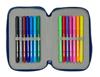 Imagen de Plumier Doble Pqño 29 Pcs Munich "North" 12,5X19,5X4Cm