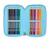 Imagen de Plumier Triple 37 Pcs Stitch "Happy" 12,5x19,5x5,5 Cm
