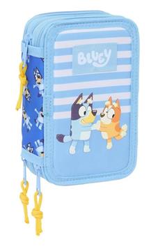 Imagen de Plumier Triple 37 Pcs Bluey "Let'S Play" 12,5x19,5x5,5 Cm