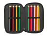 Imagen de Plumier Triple 37 Pcs Nerf "Game" 12,5X19,5X5,5Cm