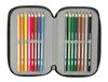 Imagen de Plumier Triple 37 Pcs Safta "Urban Style" 12,5X19,5X5,5Cm