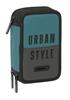 Imagen de Plumier Triple 37 Pcs Safta "Urban Style" 12,5X19,5X5,5Cm