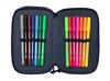 Imagen de Plumier Triple 37 Pcs Safta "New Edition" 12,5x19,5x5,5 Cm