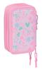 Imagen de Plumier Triple 37 Pcs Blackfit8 "Smile" 12,5x19,5x5,5 Cm