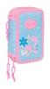 Imagen de Plumier Triple 37 Pcs Blackfit8 "Smile" 12,5x19,5x5,5 Cm