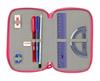 Imagen de Plumier Triple 37 Pcs Safta "Feeling" 12,5X19,5X5,5Cm