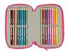 Imagen de Plumier Triple 37 Pcs Safta "Feeling" 12,5X19,5X5,5Cm