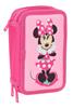 Imagen de Plumier Triple 37 Pcs Minnie Mouse 12,5X19,5X5,5Cm