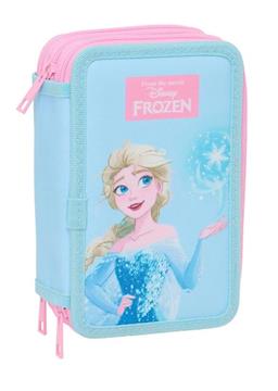 Imagen de Plumier Triple 37 Pcs Frozen 12,5X19,5X5,5Cm