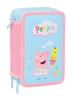 Imagen de Plumier Triple 37 Pcs Peppa Pig 12,5X19,5X5,5Cm