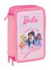 Imagen de Plumier Triple 37 Pcs Barbie 12,5X19,5X5,5Cm