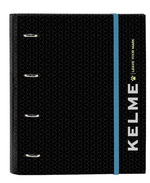 Imagen de Carpeta 4 Anillas 35Mm Con Recambio Kelme "Iron" 27X32X3,5Cm