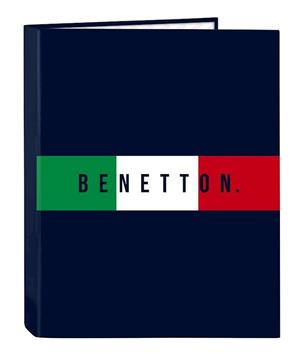 Imagen de Carpeta Folio 4 Ani.Mixtas Benetton "Flag" 26,5X33X4Cm
