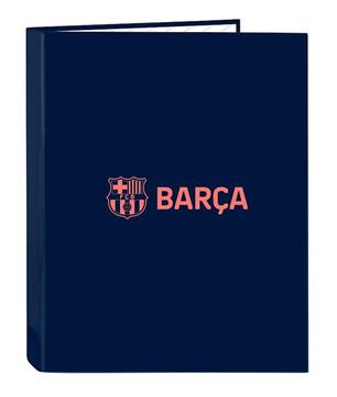 Imagen de Carpeta Folio 4 Ani.Mixtas F.C.Barcelona 2ª Equipacion 26,5X33X4Cm
