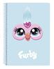 Imagen de Libreta Cuarto 80 H. Tapas Duras Furby 15,5x22x1 Cm