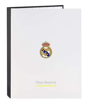 Imagen de Carpeta Folio 4 Ani.Mixtas Real Madrid Equip. 25/26 26,5x33x4 Cm