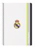 Imagen de Libreta Folio 80 H. Tapas Duras 1Diseño Real Madrid Equip. 25/26 21,5x31x1 Cm