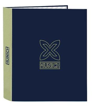 Imagen de Carpeta 4 Anillas 35Mm Lomo Ancho Munich "North" 27X33X6Cm