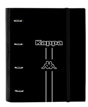 Imagen de Carpeta 4 Anillas 35Mm Con Recambio Kappa "Dark" 27X32X3,5Cm