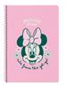 Imagen de Libreta Folio 80 H. Tapas Duras Minnie Mouse "Minty" 21,5X31X1Cm