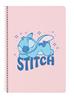 Imagen de Libreta Folio 80 H. Tapas Duras Stitch "Ohana" 21,5X31X1Cm