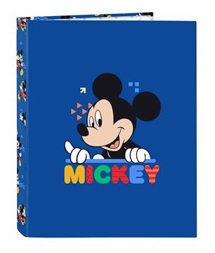 Imagen de Carpeta Folio 4 Ani.Mixtas Mickey Mouse "Today" 26,5X33X4Cm