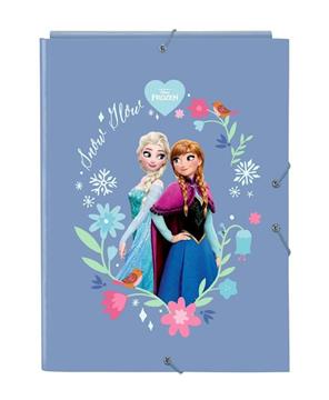 Imagen de Carpeta Folio 3 Solapas Frozen 26X33,5X2,5Cm