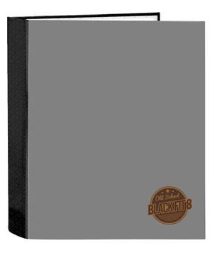 Imagen de Carpeta F. 4 Anillas 35Mm Lomo Ancho Blackfit8 "Old School" 27X33X6Cm