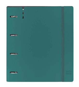 Imagen de CARPEBLOCK PP FOAM 4 ANILLAS 35MM CON RECAMBIO SAFTA "BLUE" 27X32X4 CM