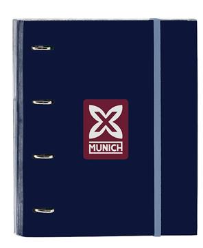 Imagen de CARPETA 4 ANILLAS 35MM CON RECAMBIO MUNICH "ROYAL" 27X32X3,5 CM