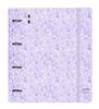 Imagen de CARPEBLOCK PP FOAM 4 ANILLAS 35MM CON RECAMBIO SAFTA "LIGHT PURPLE FLOWERS" 27X32X4 CM