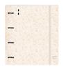 Imagen de CARPEBLOCK PP FOAM 4 ANILLAS 35MM CON RECAMBIO SAFTA "LIGHT PINK FLOWERS" 27X32X4 CM