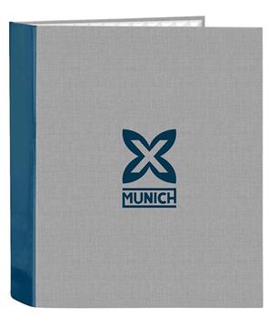 Imagen de Carpeta F. 4 Anillas 35Mm Lomo Ancho Munich "Street" 27X33X6Cm