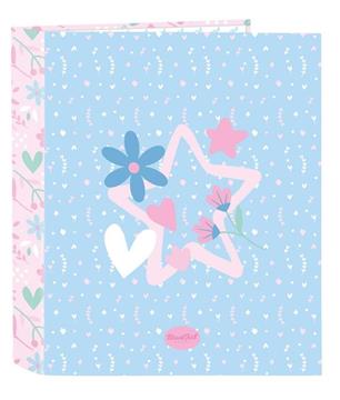 Imagen de Carpeta F. 4 Anillas 35Mm Lomo Ancho Blackfit8 "Smile" 27x33x6 Cm
