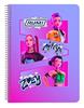 Imagen de Libreta Cuarto 80 H. Tapas Duras K-Pop Demon Hunters - Stationery 15,5X22X1Cm