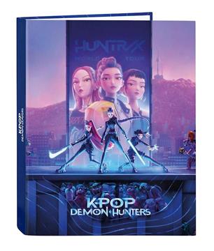 Imagen de Carpeta Folio 4 Ani.Mixtas K-Pop Demon Hunters - Stationery 26,5X33X4Cm