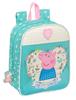 Imagen de Mochila Guarderia Adaptable a Carro Peppa Pig "Pretty Flowers" 22X27X10Cm