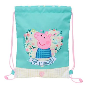 Imagen de Saco Plano Junior Peppa Pig "Pretty Flowers" 26X34X1Cm