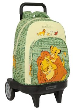 Imagen de Mochila Grande Con Ruedas Compact Evol. Ext. Mufasa 33X45X22 Cm