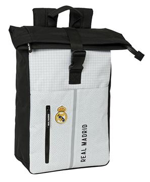 Imagen de MOCHILA SOLAPA PARA PORTATIL 15,6'' REAL MADRID 1ª EQUIP. 24/25 28X42X13 CM