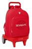 Imagen de MOCHILA GRANDE CON RUEDAS COMPACT EVOL. EXT. SEVILLA FC 33X45X22 CM