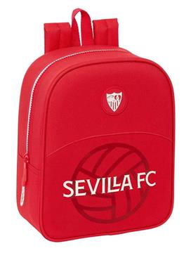 Imagen de MOCHILA GUARDERIA ADAPTABLE A CARRO SEVILLA FC 22X27X10 CM