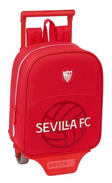 Imagen de MOCHILA CON CARRO SEVILLA FC 22X27X10 CM