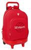 Imagen de MOCHILA GRANDE CON RUEDAS COMPACT EXTRAIBLE SEVILLA FC 33X45X22 CM